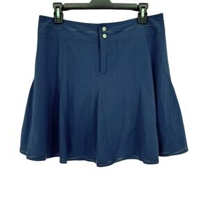 Title Nine Nimblene Baltic Skort 8 Tennis Golf Pickleball Tenniscore Dark Blue